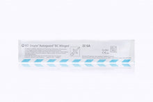 Load image into Gallery viewer, 382623:  BD Insyte Autoguard Blood Control Winged 22GA x 1.00”, priced per box of 50