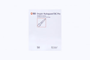 392523:  BD Insyte Autoguard Blood Control Pro 22GA x 1.00”, priced per box of 50