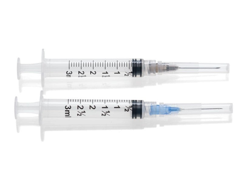 SYR103227: Medline 3ML Luer-Lcok Syringe w/ 22G X 1.5