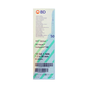 382544:  BD Insyte Autoguard Blood Control 18GA x 1.16”, priced per catheter